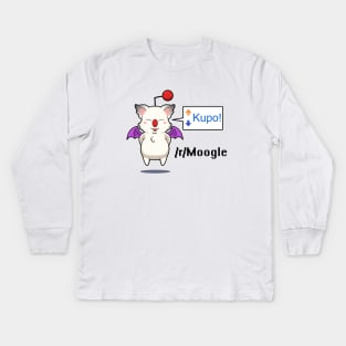 Moogle Reddit Kids Long Sleeve T-Shirt